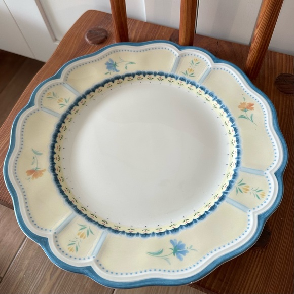 Set of 2 Lenox Provencal Garden Provencal Blossom Dinner Plate Soup Pasta Bowl - Picture 3 of 10